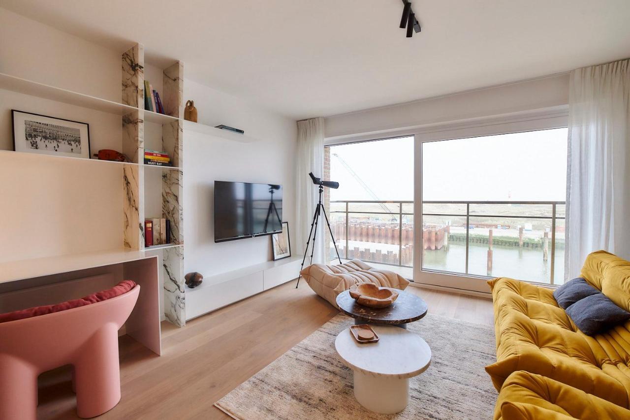 Suite Riverside Nieuwpoort Buitenkant foto